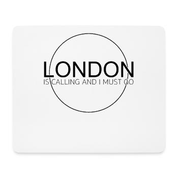 Citation de Londres - Tapis de souris (format paysage) - blanc - Devant
