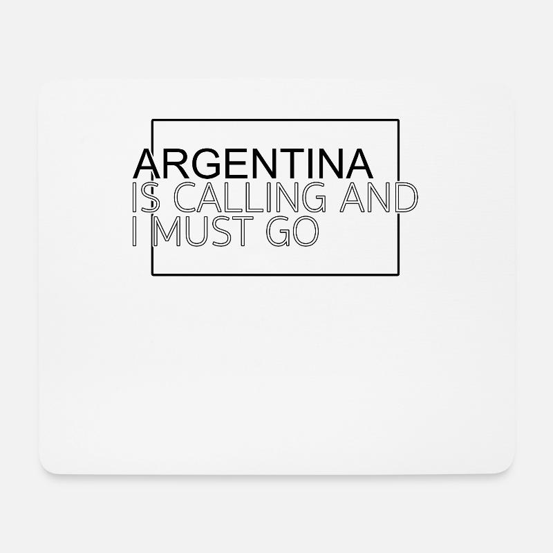 ARGENTINIEN - Mousepad (Querformat) - Weiß