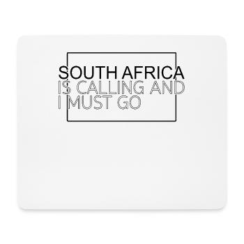 Südafrika Spruch - Mousepad (Querformat) - Weiß - Vorne