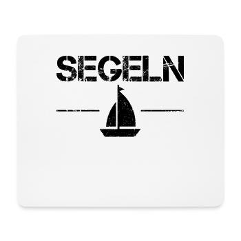 Segeln - Mousepad (Querformat) - Weiß - Vorne