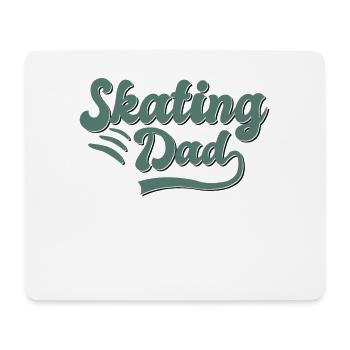 Skating Papa Gift - Mouse Pad (horizontal) - white - Front