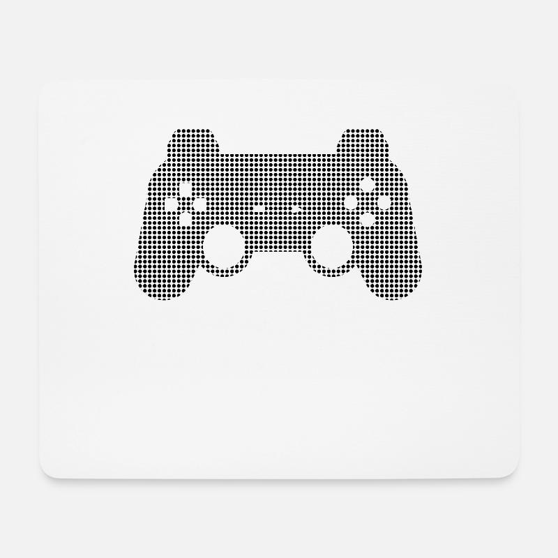 Gaming - Mousepad (Querformat) - Weiß