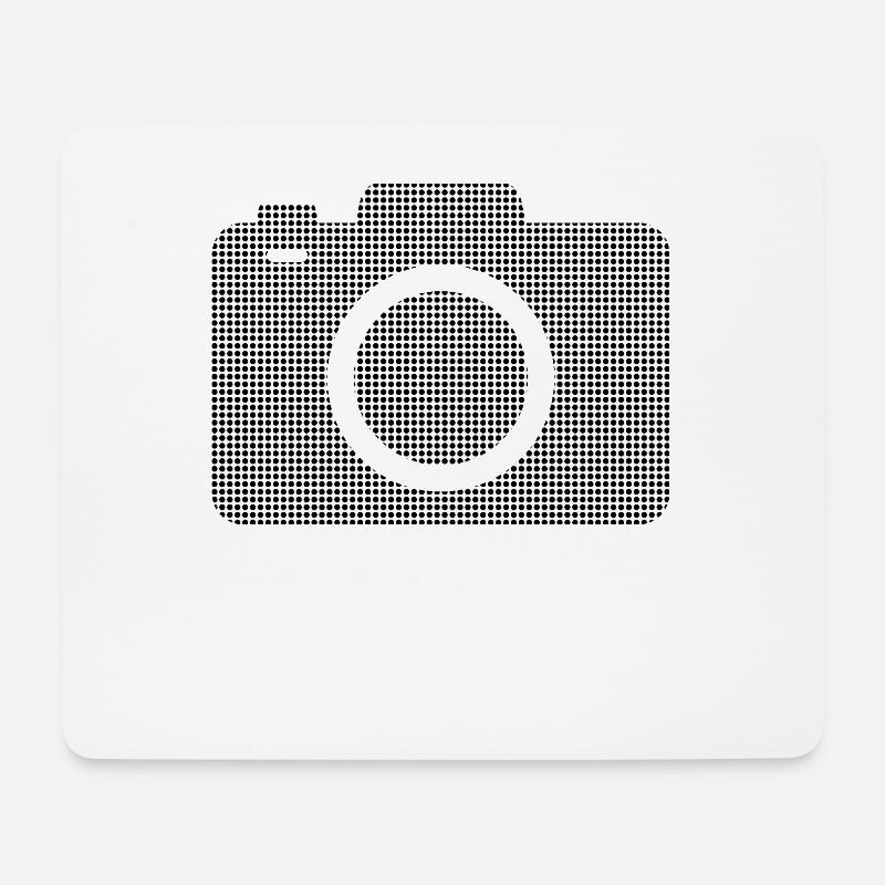 Camera - Mouse Pad (horizontal) - white