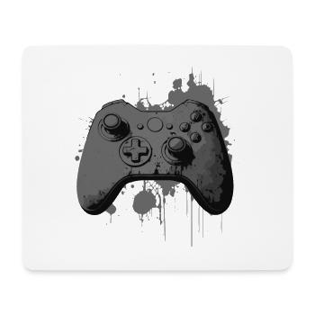 Cool Gaming Controller for Gamers - Mouse Pad (horizontal) - white - Front