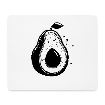 Avocado - Mousepad (Querformat) - Weiß - Vorne