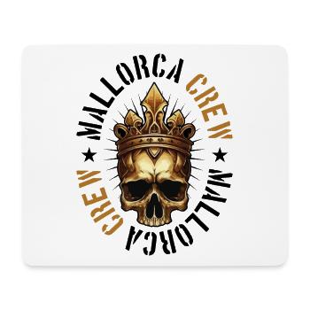 Mallorca Crew King Skull Party - Mouse Pad (horizontal) - white - Front