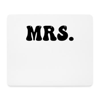 Mr. and Mrs. Partnerlook - Mouse Pad (horizontal) - white - Front