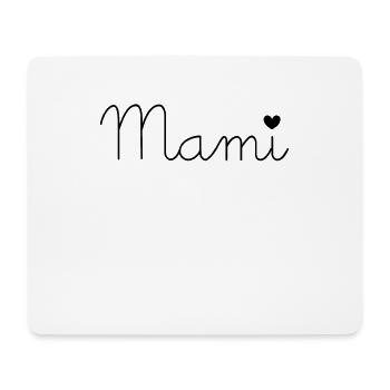 Mama Mami - Mousepad (Querformat) - Weiß - Vorne