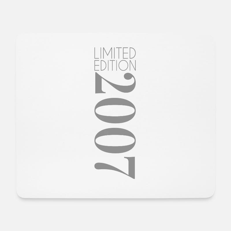 Limited Edition 2007 - Mousepad (Querformat) - Weiß