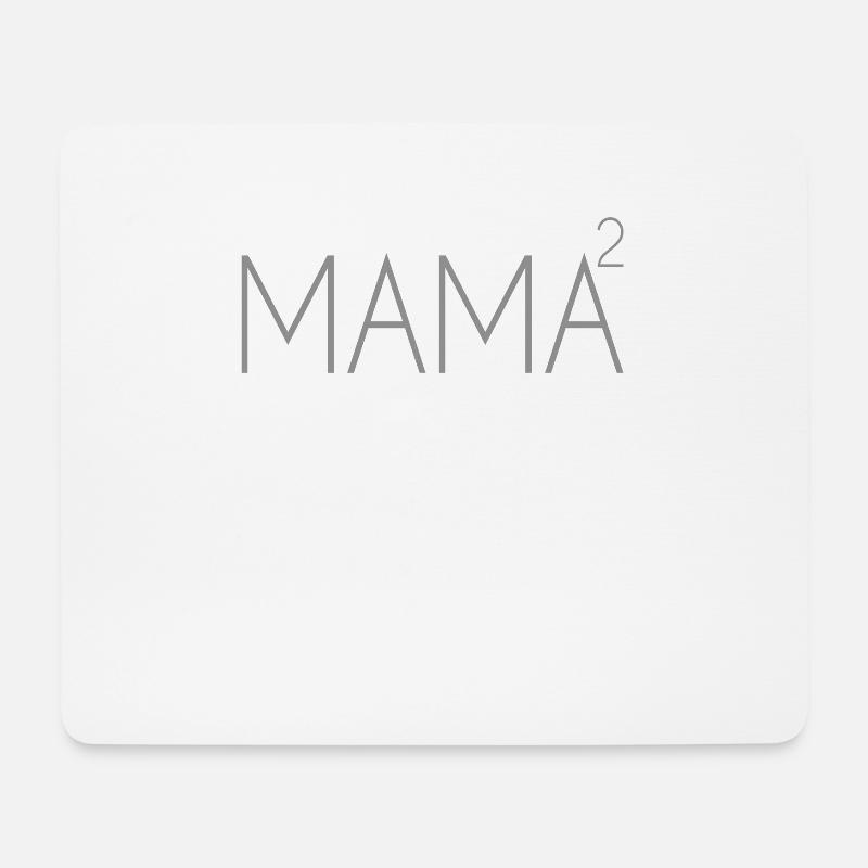 Mama von 2 Kindern - Mousepad (Querformat) - Weiß