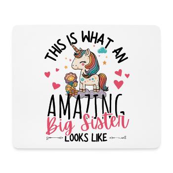Announcing pregnancy with a magical unicorn - Mouse Pad (horizontal) - white - Front