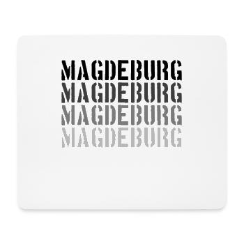 Magdeburg - Mouse Pad (horizontal) - white - Front