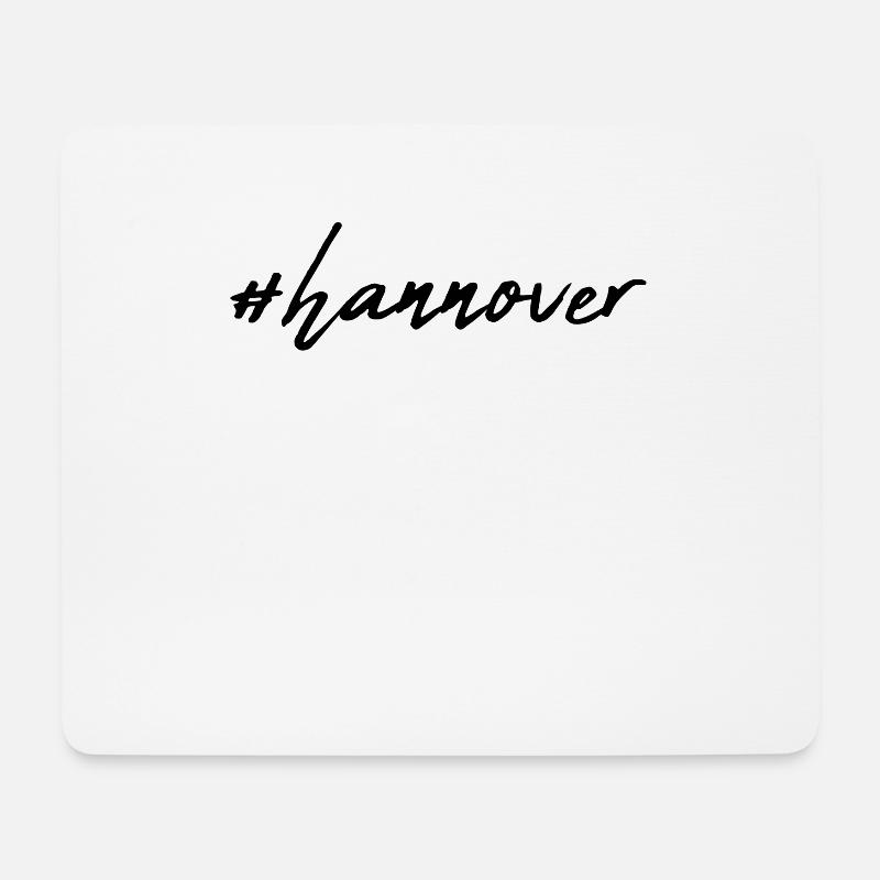 Hannover - Mousepad (Querformat) - Weiß