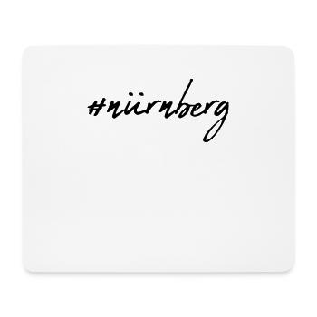 Nuremberg - Mouse Pad (horizontal) - white - Front