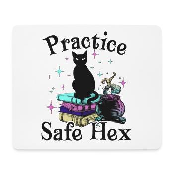Mystische Hexen-Magie Halloween Lustiger Spruch - Mousepad (Querformat) - Weiß - Vorne