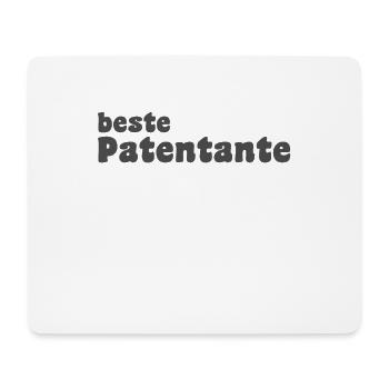 beste Patentante - Mousepad (Querformat) - Weiß - Vorne
