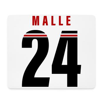 Malle 24 - Mouse Pad (horizontal) - white - Front