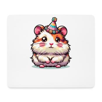 Hamsters pour l’anniversaire des enfants un cadeau - Tapis de souris (format paysage) - blanc - Devant
