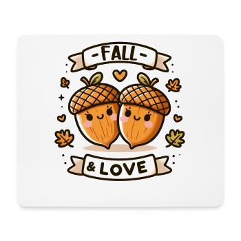 Cute Fall & Love - Thanksgiving Turkey Time Kids - Mouse Pad (horizontal) - white - Front