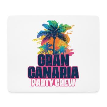Gran Canaria Party Crew Holidays - Mouse Pad (horizontal) - white - Front
