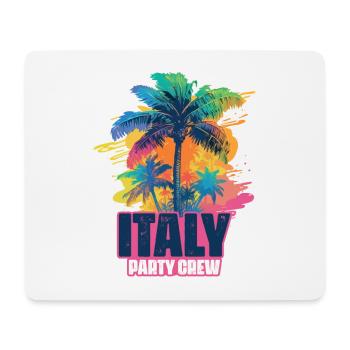 Italy Party Crew Holidays - Mouse Pad (horizontal) - white - Front