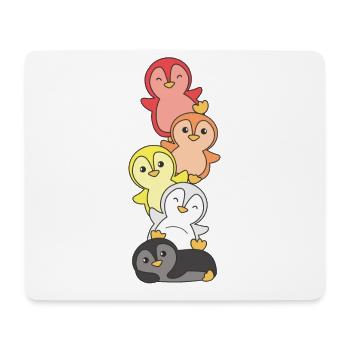 Lithsexuell Flag Pride LGBTQ süße Pinguin - Mousepad (Querformat) - Weiß - Vorne