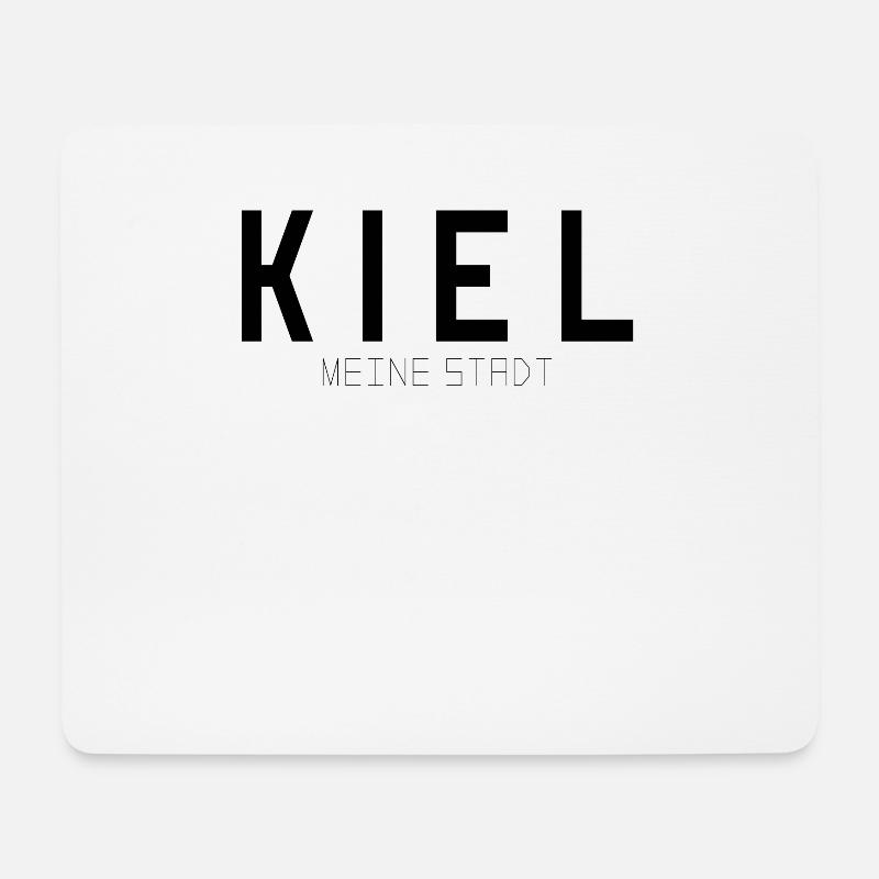 Kiel Meine Stadt - Mousepad (Querformat) - Weiß