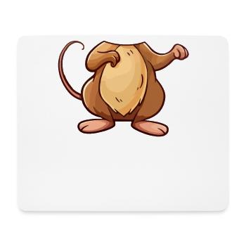 Süße Maus Halloween Kostüm Verkleidung für Kinder - Mousepad (Querformat) - Weiß - Vorne
