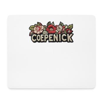 Berlin Köpenick Souvenir Cöpenick Floral Stickerei - Mousepad (Querformat) - Weiß - Vorne