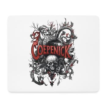 Berlin Köpenick Souvenir Cöpenick Dark Skull - Mousepad (Querformat) - Weiß - Vorne