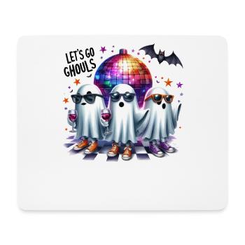 Halloween Partner Look Let's Go Ghouls Design - Mouse Pad (horizontal) - white - Front