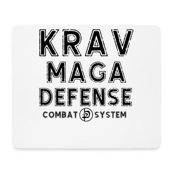 Krav Maga self-defense Fight Sport Kampfsport - Mousepad (Querformat) - Weiß - Vorne