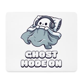 Ghost Mode On – Geistermodus aktiviert Schlafshirt - Mousepad (Querformat) - Weiß - Vorne