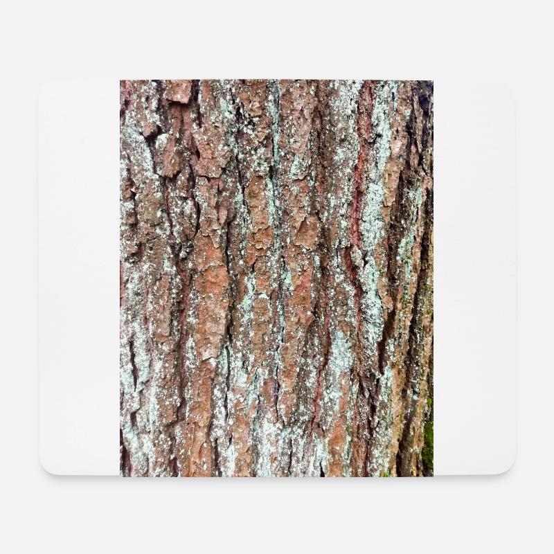 Tree, wood, bark, bark, pattern - Mouse Pad (horizontal) - white