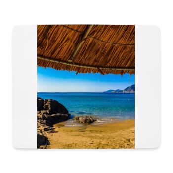 Feel the sun, the sea. - Mouse Pad (horizontal) - white - Front