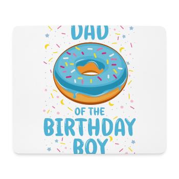 Vater des Geburtstagskindes Junge - Mousepad (Querformat) - Weiß - Vorne