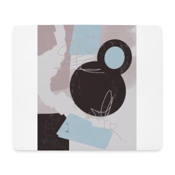 Image abstraite - trouvez votre amour - Tapis de souris (format paysage) - blanc - Devant