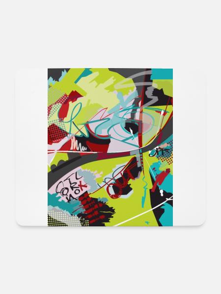 OUT off Control - Mousepad (Querformat) - Weiß