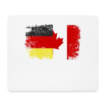 Canada Canada Flag Germany Cool Gift - Mouse Pad (horizontal) - white - Front