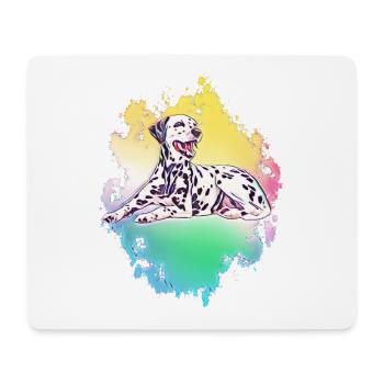 Dalmatian - Mouse Pad (horizontal) - white - Front