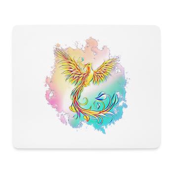 Phönix - Mousepad (Querformat) - Weiß - Vorne