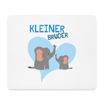 Niedliches Elefanten Design Für Den Kleinen Bruder - Mousepad (Querformat) - Weiß - Vorne