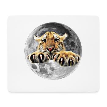 Tiger - Mouse Pad (horizontal) - white - Front