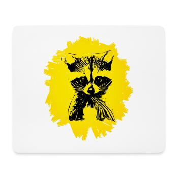 Rat de lavage - Tapis de souris (format paysage) - blanc - Devant