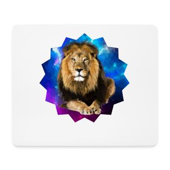 lion - Mouse Pad (horizontal) - white - Front
