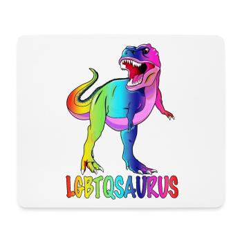 LGBT Dinosaurier - LGBTQ Stolz - Mousepad (Querformat) - Weiß - Vorne