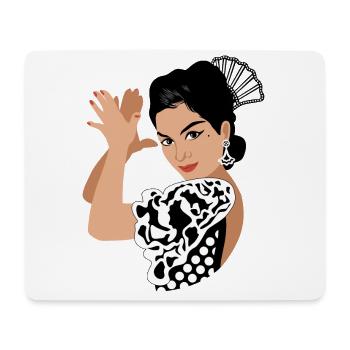 Lola - Mouse Pad (horizontal) - white - Front