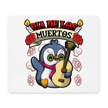 Dia De Los Muertos Animals Penguin - Mousepad (Querformat) - Weiß - Vorne