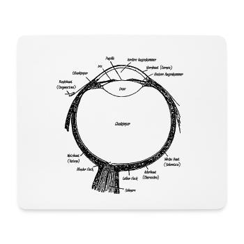 Augenoptiker Optiker Augenarzt - Mousepad (Querformat) - Weiß - Vorne