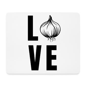 I love Onions I love onions gifts saying - Mouse Pad (horizontal) - white - Front